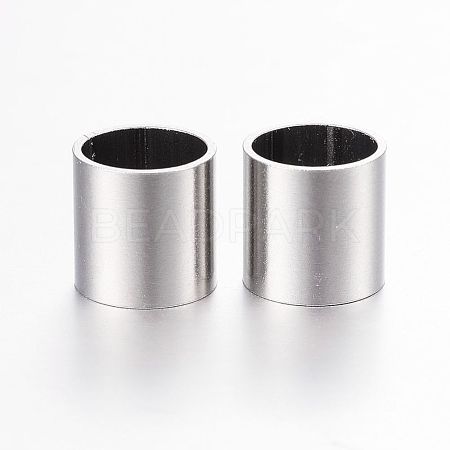 304 Stainless Steel Tube Beads STAS-P128-14-1