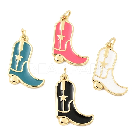 Brass Pendants KK-Z147-04G-1