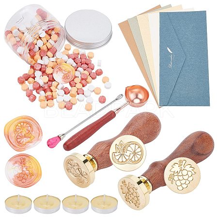 DIY Wax Seal Stamp Kits DIY-CP0003-91C-1