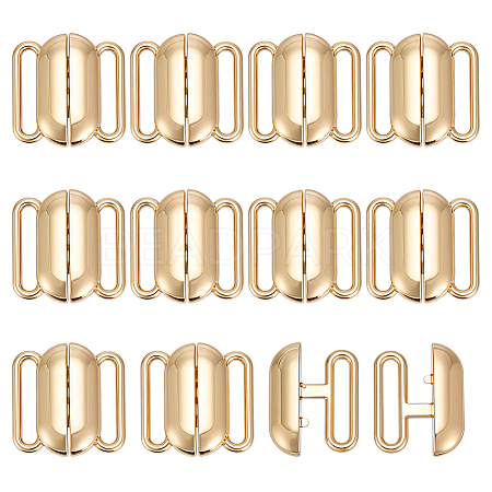 12Pcs Alloy Interlocking Clasps FIND-PH0038-27G-1