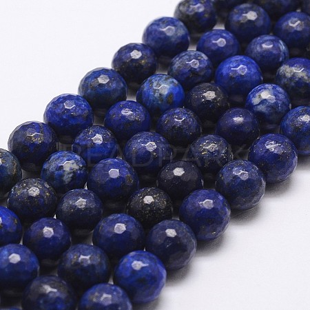 Natural Lapis Lazuli Beads Strands G-D840-38-6mm-1
