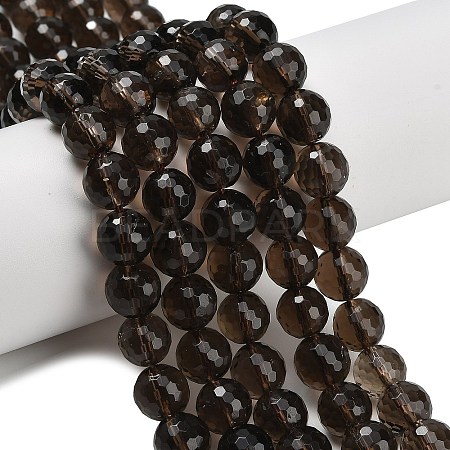 Natural Smoky Quartz Beads Strands G-C280-B09-10mm-1