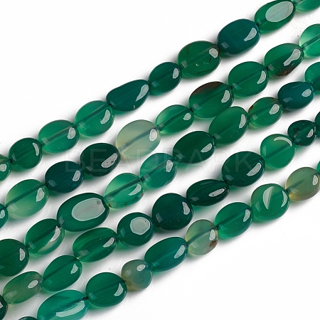 Natural Agate Beads Strands G-D0002-D61-1
