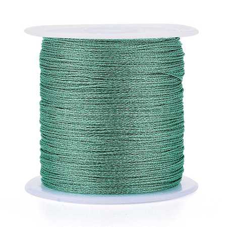 Polyester Braided Metallic Thread OCOR-I007-B-42-1