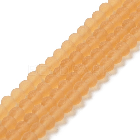 Transparent Glass Beads Strands EGLA-A034-T4mm-MD23-1
