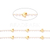 Handmade Plastic Imitation Pearl Beaded Chains CHC-I038-20G-2