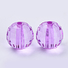 Transparent Acrylic Beads TACR-Q254-8mm-V48-2