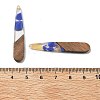 Resin and Walnut Pendants FIND-R051-08A-3