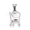 303 Stainless Steel Pendants STAS-Q110-07P-1