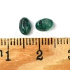 Synthetic Green Spot Jasper Cabochons G-A094-01A-34-3