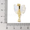 Real 18K Gold Plated Rack Plating Brass Pendants KK-Q009-06G-06-3