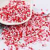 Baking Paint Glass Seed Beads SEED-S042-05B-46-1