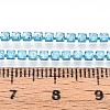 Iron Rhinestone Cup Chains CH-T006-05B-03-3