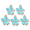 Alloy Enamel Pendants ENAM-R058-01A-1