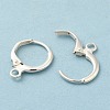 925 Sterling Silver Leverback Earrings Findings STER-M110-01C-S-2