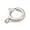 Brass Spring Ring Clasps KK-D407-20P-D-2