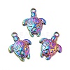 Ion Plating(IP) 201 Stainless Steel Pendants STAS-P312-09MC-4