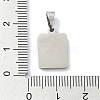 304 Stainless Steel Pendants STAS-C097-56P-08-3