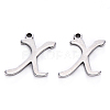 Tarnish Resistant 201 Stainless Steel Charms STAS-R105-X-1