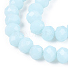 Opaque Solid Color Glass Beads Strands LS-EGLA-A034-P2mm-D06-3