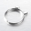 SHEGRACE Adjustable Lovely 925 Sterling Silver Cuff Tail Ring JR54A-2