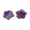 Natural Amethyst Carved Pendants X-G-B097-01A-17-2