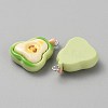 Opaque Resin Pendants LS-CRES-CJC0011-004F-P-2