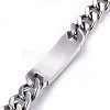304 Stainless Steel Link Bracelets BJEW-L631-04P-4