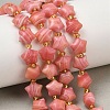 Synthetic Rhodochrosite Beads Strands G-Z080-A13-10mm-1