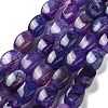 Natural Dragon Veins Agate Beads Strands G-G172-01N-2