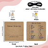 DIY Morse Code Bracelets Making Kits DIY-UN0008-18G-3