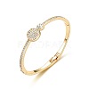 Alloy with Crystal Rhinestone Hinged Bangles for Women FS-WG3C203-03-1