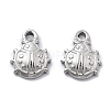 Anti-Tarnish 304 Stainless Steel Charms STAS-R130-15P-1