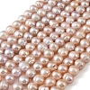 Natural Cultured Freshwater Pearl Beads Strands PEAR-L034-18B-2