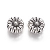 Tibetan Style Alloy Flower Beads LS-TIBEP-GC190-AS-NR-2