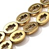 Electroplated Synthetic Non-magnetic Hematite Beads Strands G-L613-Z01-03F-1