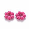 Opaque Acrylic Bead Frames X-TACR-S153-01B-M-2
