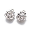 Tibetan Style Zinc Alloy Lucky Kitten Charms PALLOY-ZN63199-AS-2