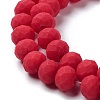 Glass Beads Strands EGLA-A034-P10mm-MD22-4