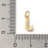 Rack Plating Brass with ABS Plastic Imitation Pearl Charms KK-B092-30J-G-3