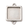 304 Stainless Steel Connector Cabochons Settings STAS-H240-69P-1