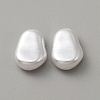 Opaque ABS Plastic Imitation Pearl Beads KY-WH0049-10A-1