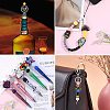 15Pcs 15 Styles Food Grade Silicone Focal Beads SIL-SZ0001-81-6