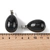 Natural Banded Agate Pendants GG-K002-08A-17-3