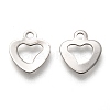 Non-Tarnish 201 Stainless Steel Charms STAS-B001-23P-2