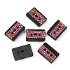 Retro Opaque Resin Cabochons FIND-CJC0004-25B-2