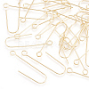 Brass Earring Hooks X-KK-S348-099-2