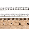 925 Sterling Silver Clear Cubic Zirconia Chains STER-C016-02B-P02-3