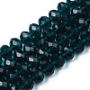 Glass Beads Strands EGLA-A034-T10mm-D27-4