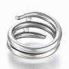 304 Stainless Steel Wide Band Finger Rings RJEW-E153-18P-17mm-3